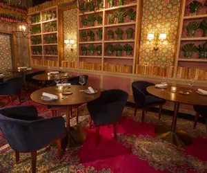 Seating at Mama Delia