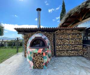 Wood fired oven