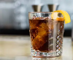Brown cocktail