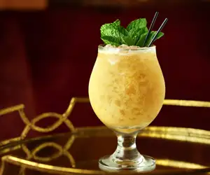 Yellow cocktail