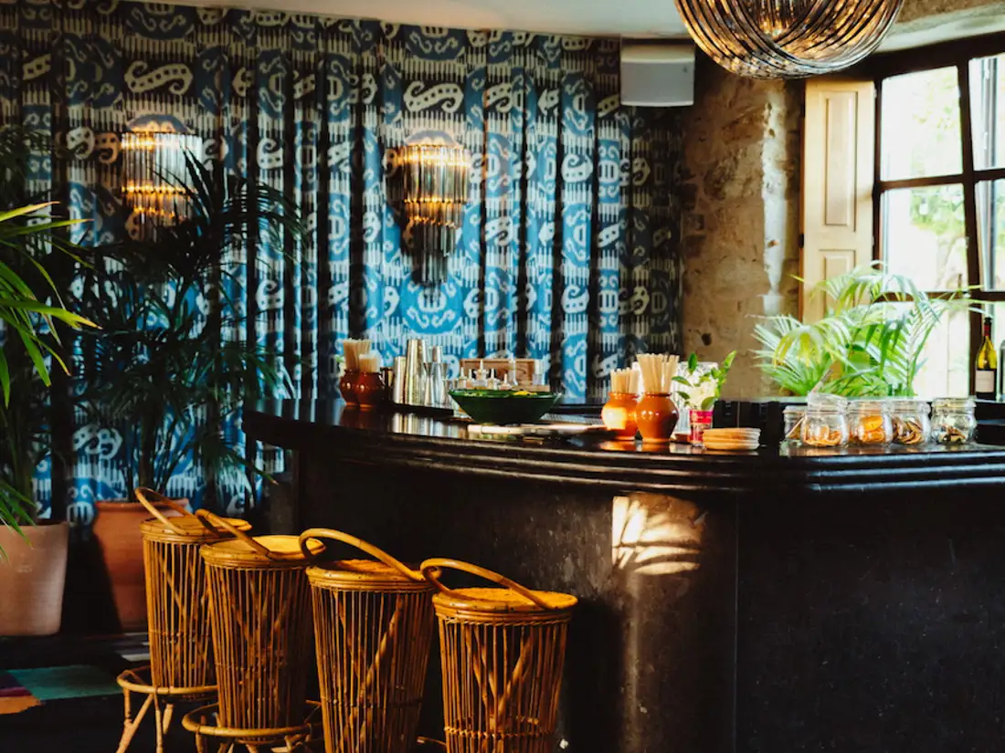 Bar area at Tribu. 