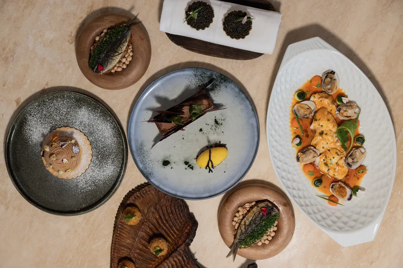Spanish delicacies at Tribu restaurant.